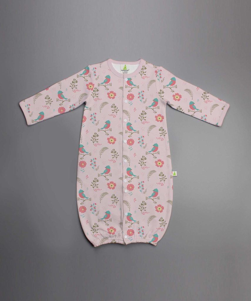 Floral Garden Convertible Sleepsuit – PoleStar Garments